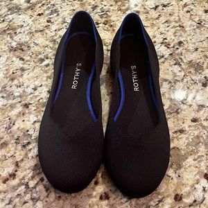 Rothy’s The Flat - Black Solid